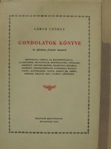 Balzac - Gondolatok könyve [antikvár]