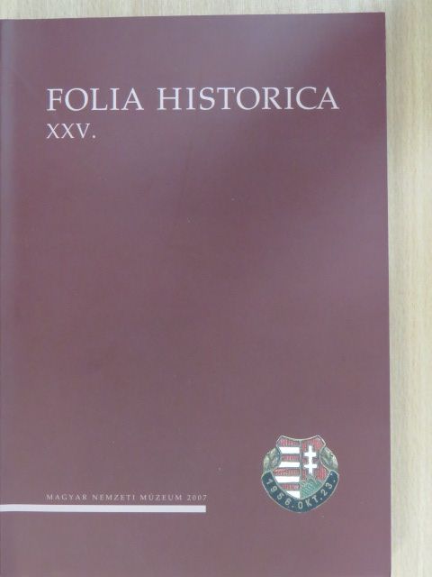 Baják László - Folia Historica XXV. [antikvár]