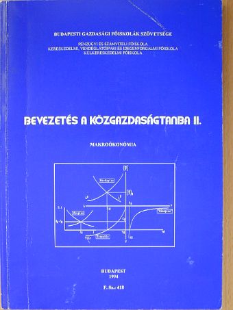 Dr. Bódi Erzsébet - Bevezetés a közgazdaságtanba II. [antikvár]