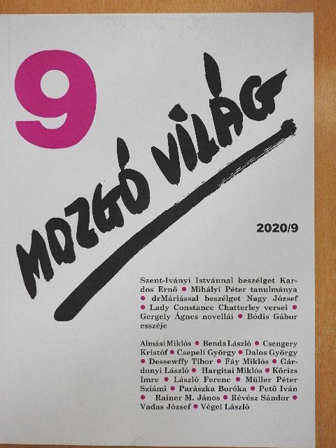 Benda László - Mozgó Világ 2020. szeptember [antikvár]
