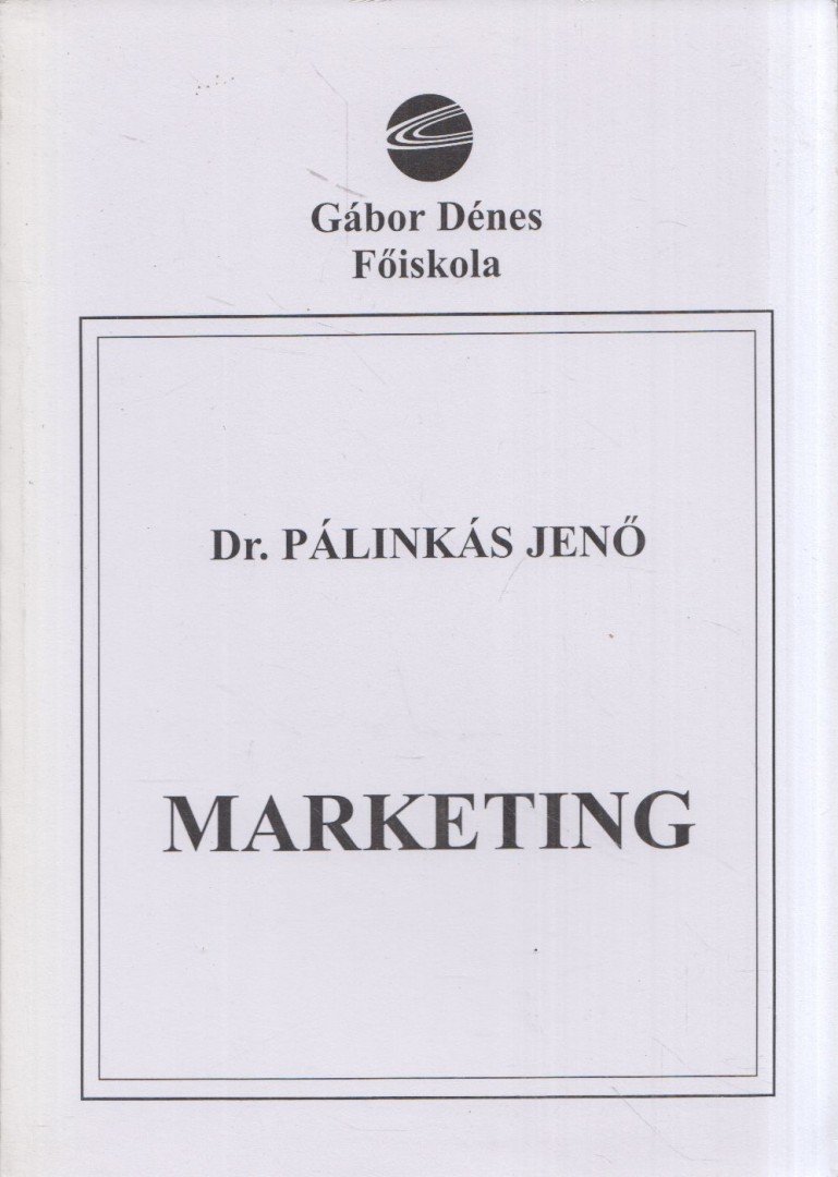 Pálinkás Jenő - Marketing [antikvár]