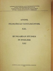 Berndt Ostendorf - Angol filológiai tanulmányok XXI. [antikvár]