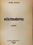 Petőfi Sándor - Petőfi Sándor költeményei I. [antikvár]