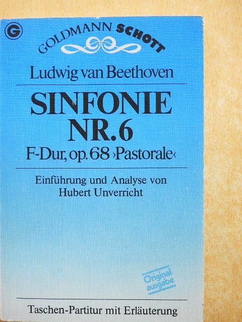 Ludwig van Beethoven - Sinfonie Nr. 6 [antikvár]