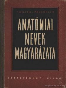 Dr. Donáth Tibor, Palkovich Imre - Anatómiai nevek magyarázata [antikvár]
