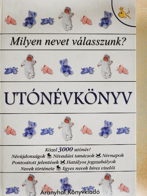 Pálfy Gyula - Utónévkönyv [antikvár]