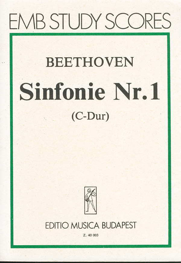 BEETHOVEN - SINFONIE NR.1 C-DUR OP.21 -KISPARTITURA (DARVAS GÁBOR)