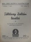 Töltéssy Zoltán - Töltéssy Zoltán levelei [antikvár]