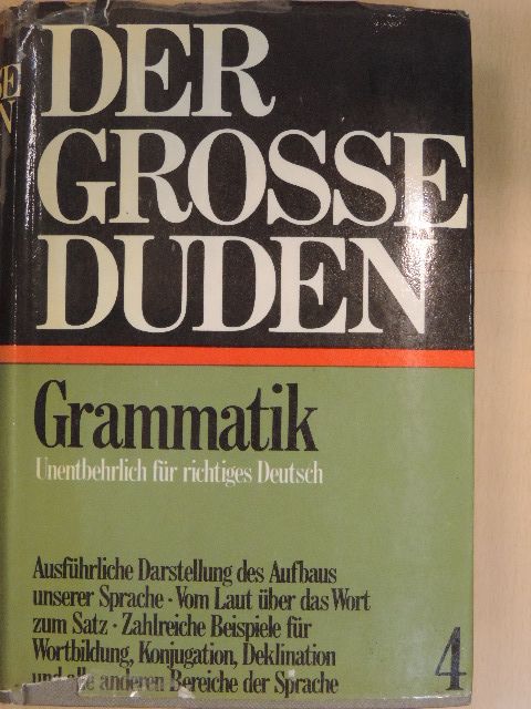 Helmut Gipper - Der Große Duden 4. [antikvár]