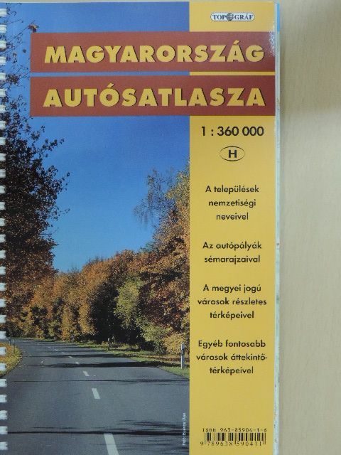 Magyarország autósatlasza [antikvár]