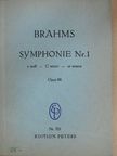 Johannes Brahms - Symphonie Nr. 1 c moll - C minor - Ut mineur [antikvár]