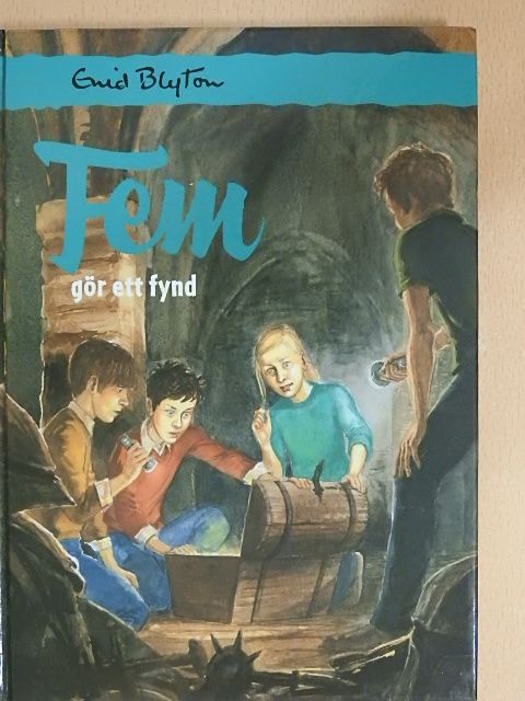 Enid Blyton - Fem gör ett fynd [antikvár]