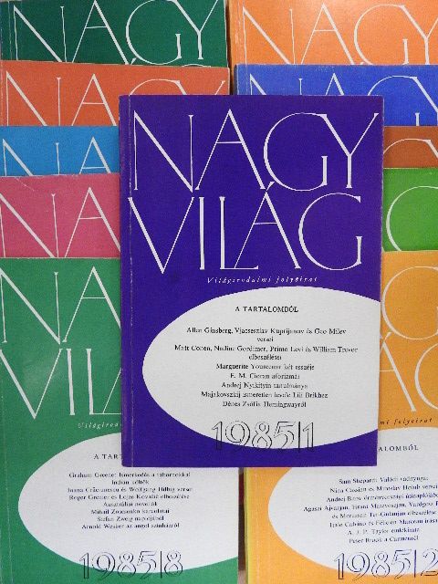 E. M. Cioran - Nagyvilág 1985. (nem teljes évfolyam) [antikvár]