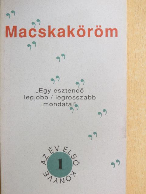 Beke Kata - Macskaköröm [antikvár]