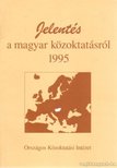 Lannert Judit (szerk.), Halász Gábor - Jelentés a magyar közoktatásról 1995 [antikvár]