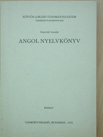 Seprődi László - Angol nyelvkönyv [antikvár]