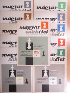 Dely Péter - Magyar Sakkélet 1982. (nem teljes évfolyam) [antikvár]