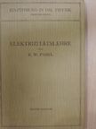 R. W. Pohl - Einführung in die Elektrizitätslehre [antikvár]