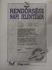 Kajári Erzsébet - Rendőrségi napi jelentések II. [antikvár]