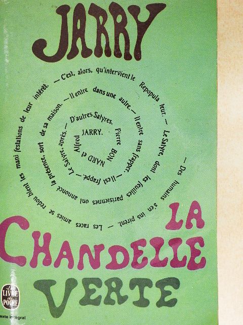Alfred Jarry - La chandelle verte [antikvár]