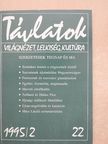 Barlay Ö. Szabolcs - Távlatok 1995/2. [antikvár]