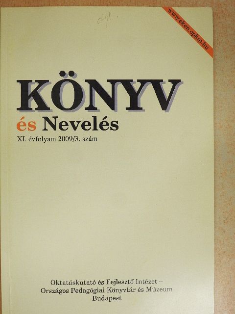 Csobán László - Könyv és nevelés 2009/3. [antikvár]
