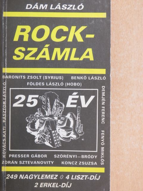 Dám László - Rockszámla [antikvár]