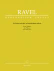 RAVEL... - VALSES NOBLES ET SENTIMENTALES POUR PIANO. (EDIT. N. SOUTHON; NOTE FOR PERF., FINGERING A. THARAUD)