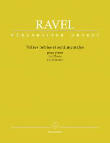 RAVEL... - VALSES NOBLES ET SENTIMENTALES POUR PIANO. (EDIT. N. SOUTHON; NOTE FOR PERF., FINGERING A. THARAUD)