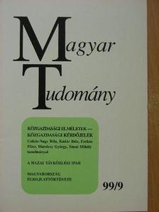 Bencze Gyula - Magyar Tudomány 1999. szeptember [antikvár]