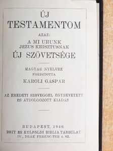 Új Testamentom/A zsoltárok könyve [antikvár]