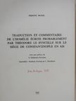 Ferenc Makk - Traduction et commentaire de l'homélie écrite probablement par Théodore le Syncelle sur le siége de Contsantinople en 626 (dedikált példány) [antikvár]