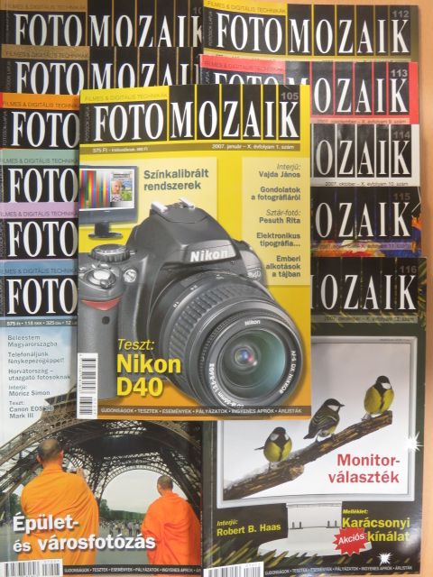 D. Tóth Ottó - Foto Mozaik 2007. január-december [antikvár]