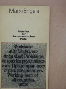 Friedrich Engels - Manifest der kommunistischen Partei [antikvár]
