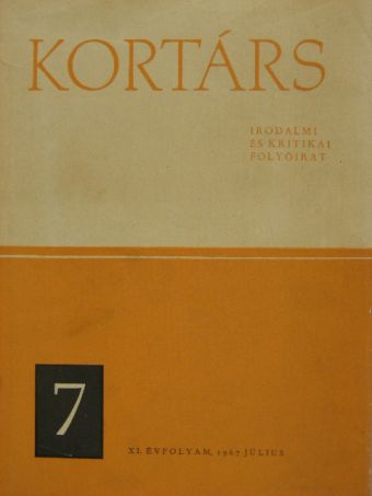 Baranyi Ferenc - Kortárs 1967. július [antikvár]