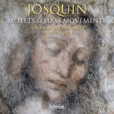 JOSQUIN DES PREZ - MOTETS & MASS MOVEMENTS CD STEPHEN RICE