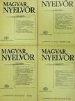 A. Molnár Ferenc - Magyar Nyelvőr 1987. január-december [antikvár]