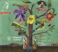 BARTÓK - STRING QUARTETS 1, 2 & 4 CD RAGAZZE QUARTET