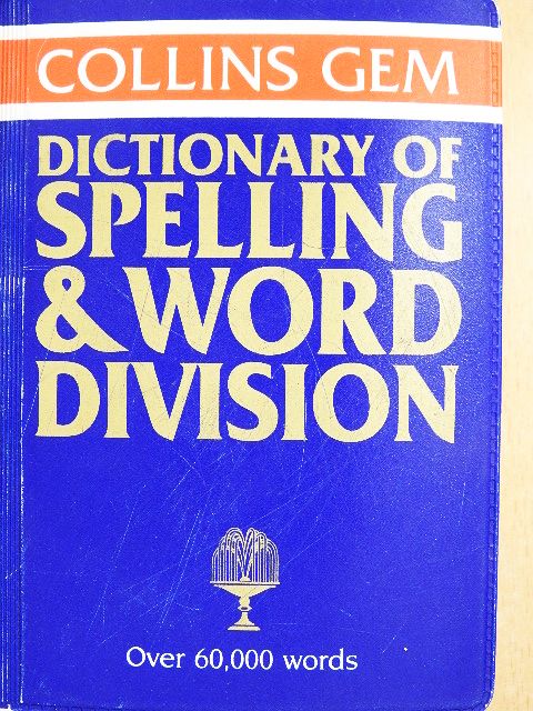Susie B. Marshall - Collins Gem Dictionary of Spelling & Word Division [antikvár]