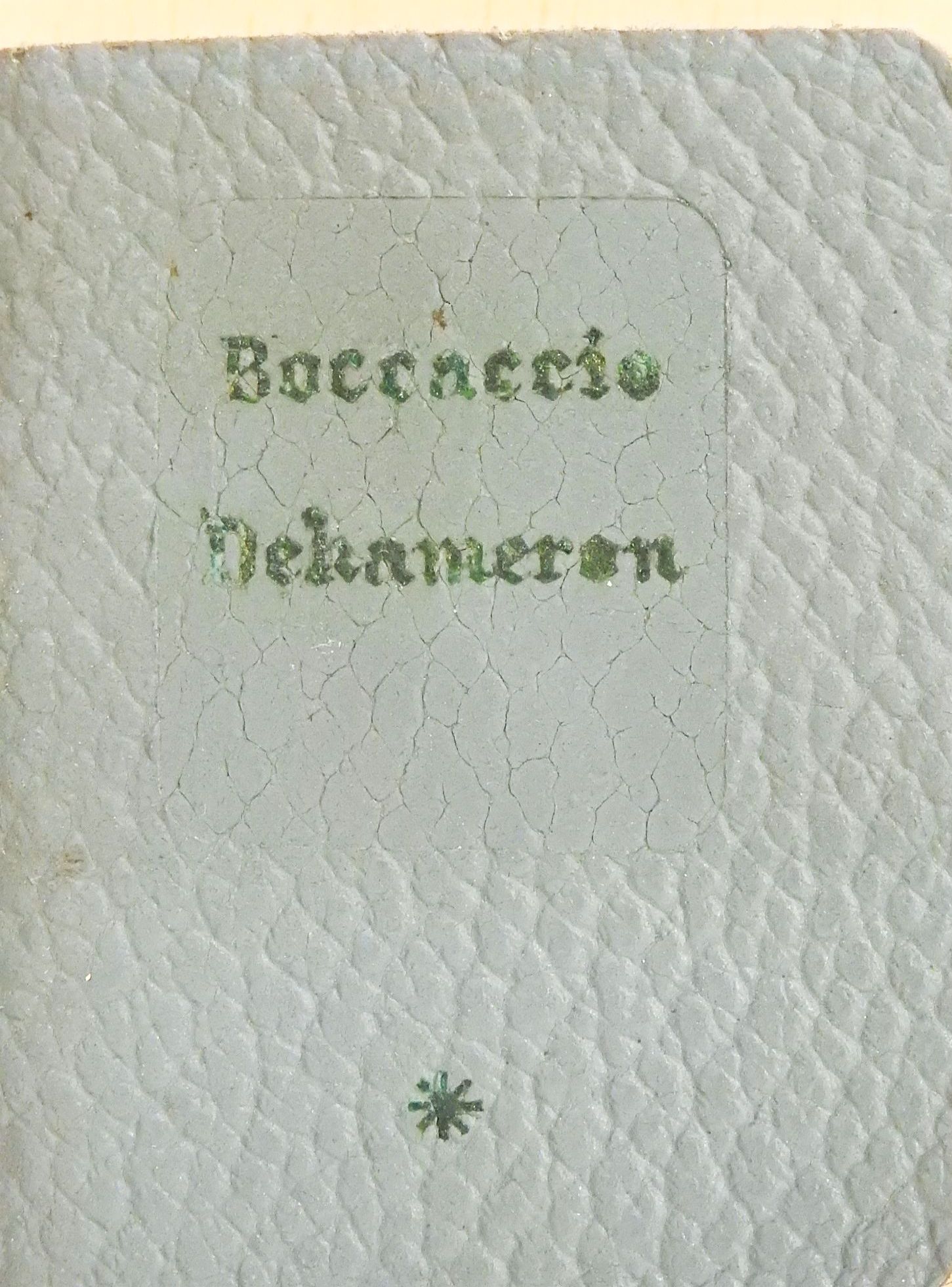 Boccaccio - Dekameron I. (minikönyv) (töredék) [antikvár]