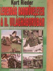 Géczi Zoltán - Legendás hadműveletek a II. világháborúban [antikvár]