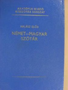 Halász Előd - Német-magyar szótár [antikvár]