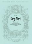 KARG-ELERT - BENEDICTUS FÜR SOLI,CHOR,VIOLINE,HARFE (KLAVIER) AD.LIB.U.ORG.OP.82 NO.1