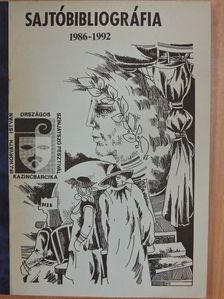 Dévényi Róbert - Sajtóbibliográfia 1986-1992 [antikvár]