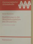 Bernd Naumann - Einführung in die Wortbildungslehre des Deutschen [antikvár]