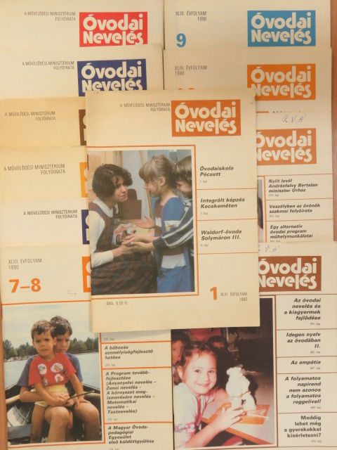 Dr. Gáspár Lászlóné - Óvodai Nevelés 1990. január-december [antikvár]