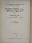Buda Béla - Szociálpszichológiai szöveggyűjtemény II. [antikvár]
