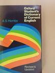 A. S. Hornby - Oxford Student's Dictionary of Current English [antikvár]