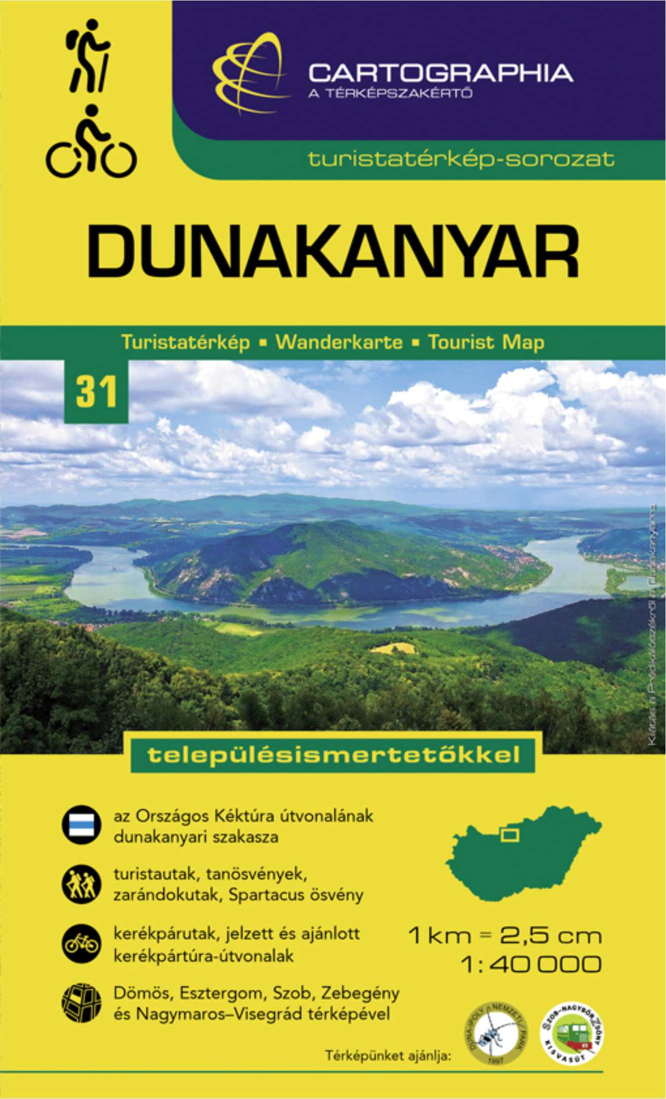 - - Dunakanyar turistatérkép