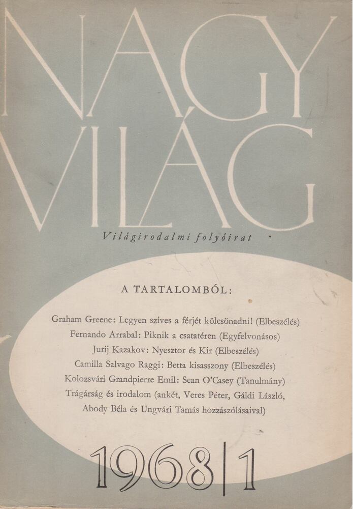 KARDOS LÁSZLÓ - Nagyvilág 1968/1. [antikvár]
